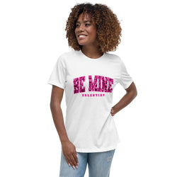 Be Mine "Faux" Sequins Valentine Relaxed Tee