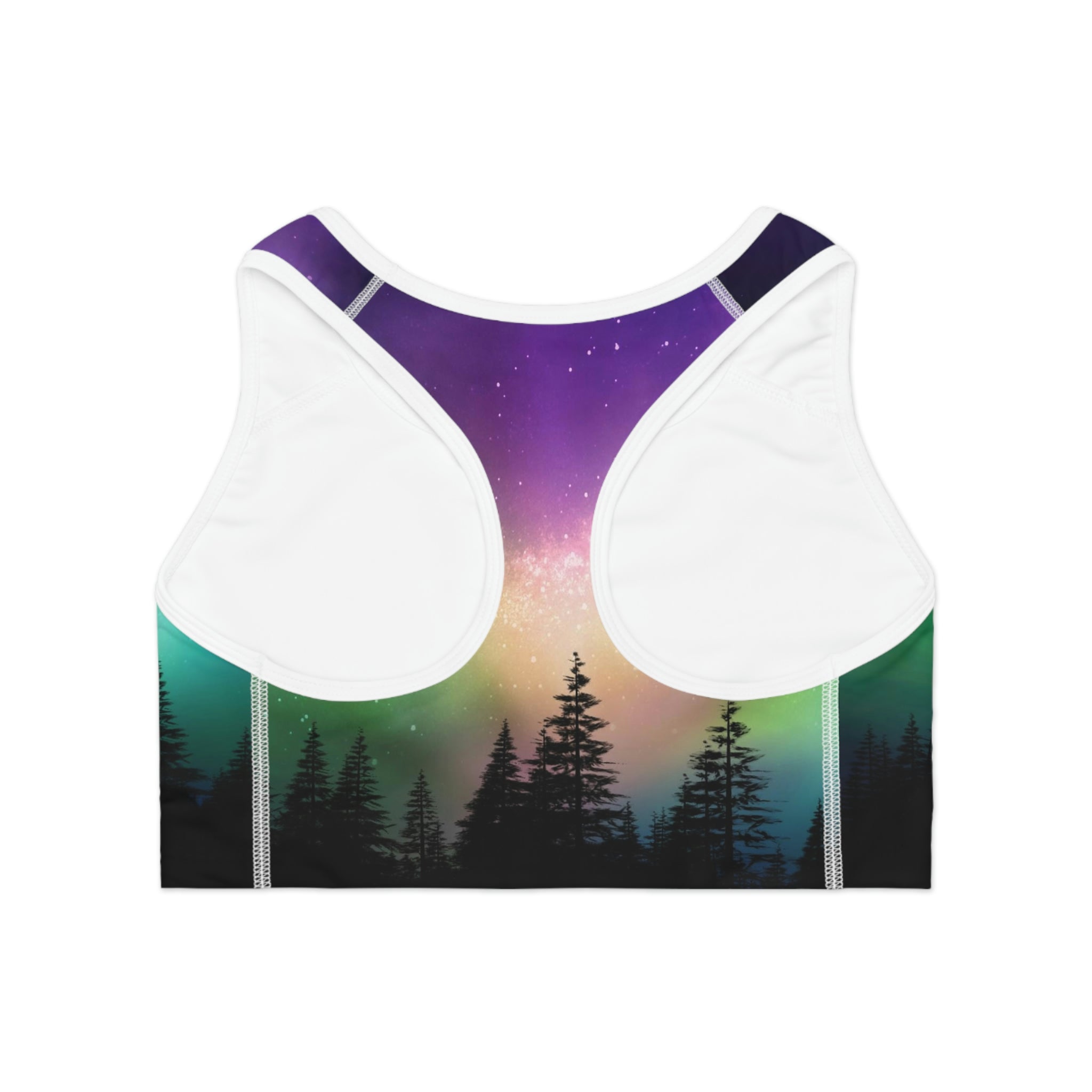 SHE REBEL - Aurora Borealis Sports Bra