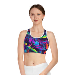 SHE REBEL - Space Odyssey Sports Bra