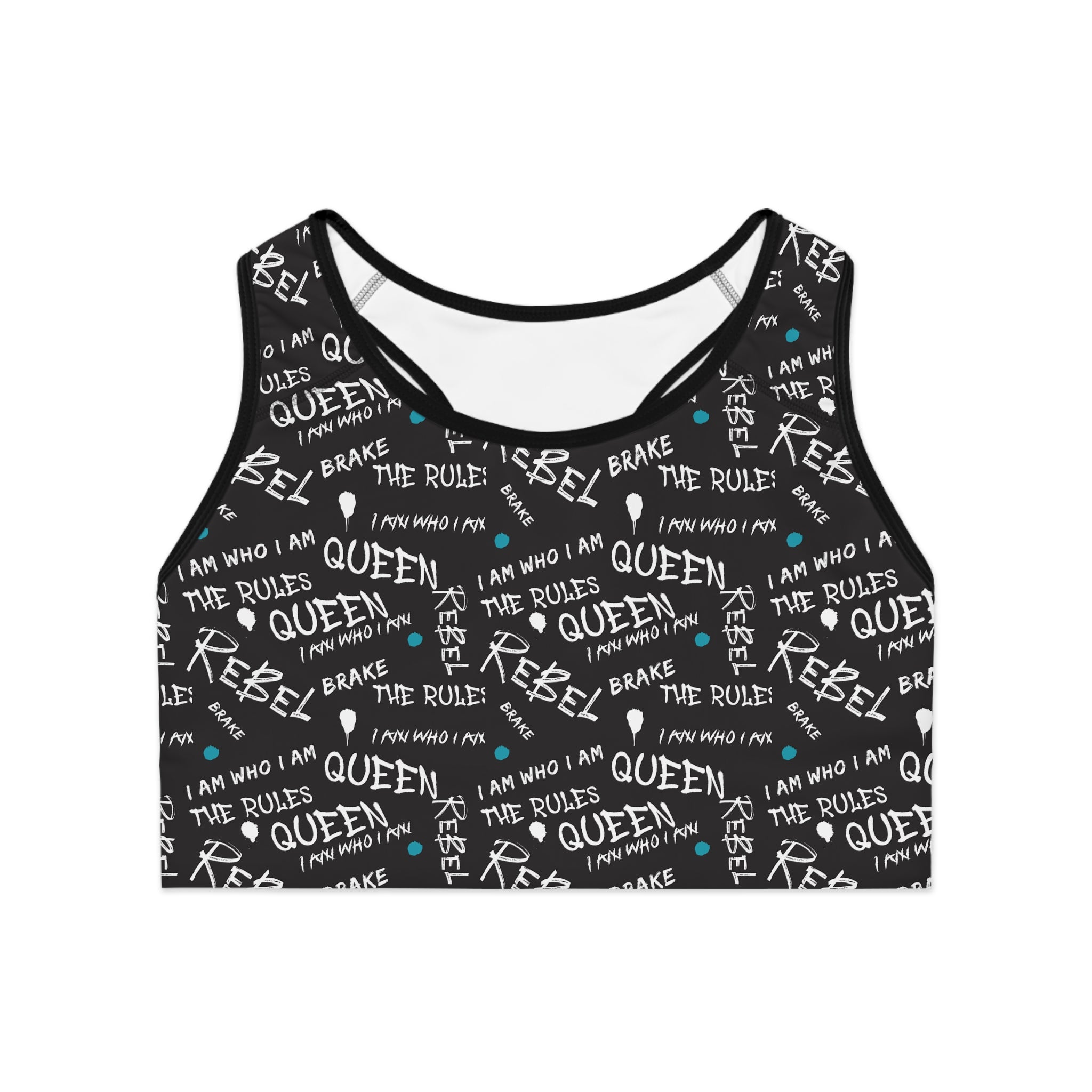 SHE REBEL - Graffiti Rebel Sports Bra