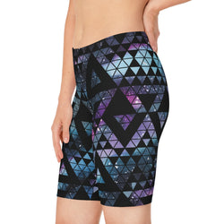 Galaxy Biker Shorts