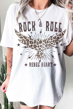 Rock & Roll Rebel Plus Size Tee