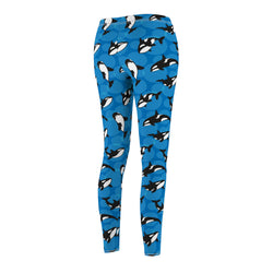 Orca Print Casual Leggings