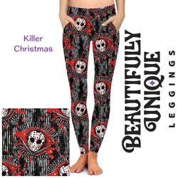 Killer Christmas Pocket Leggings | All Sizes