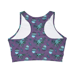 SHE REBEL - Deep Sea Creature Sports Bra