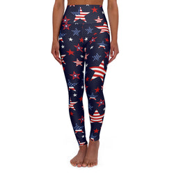 Stars & Stripes Yoga Leggings