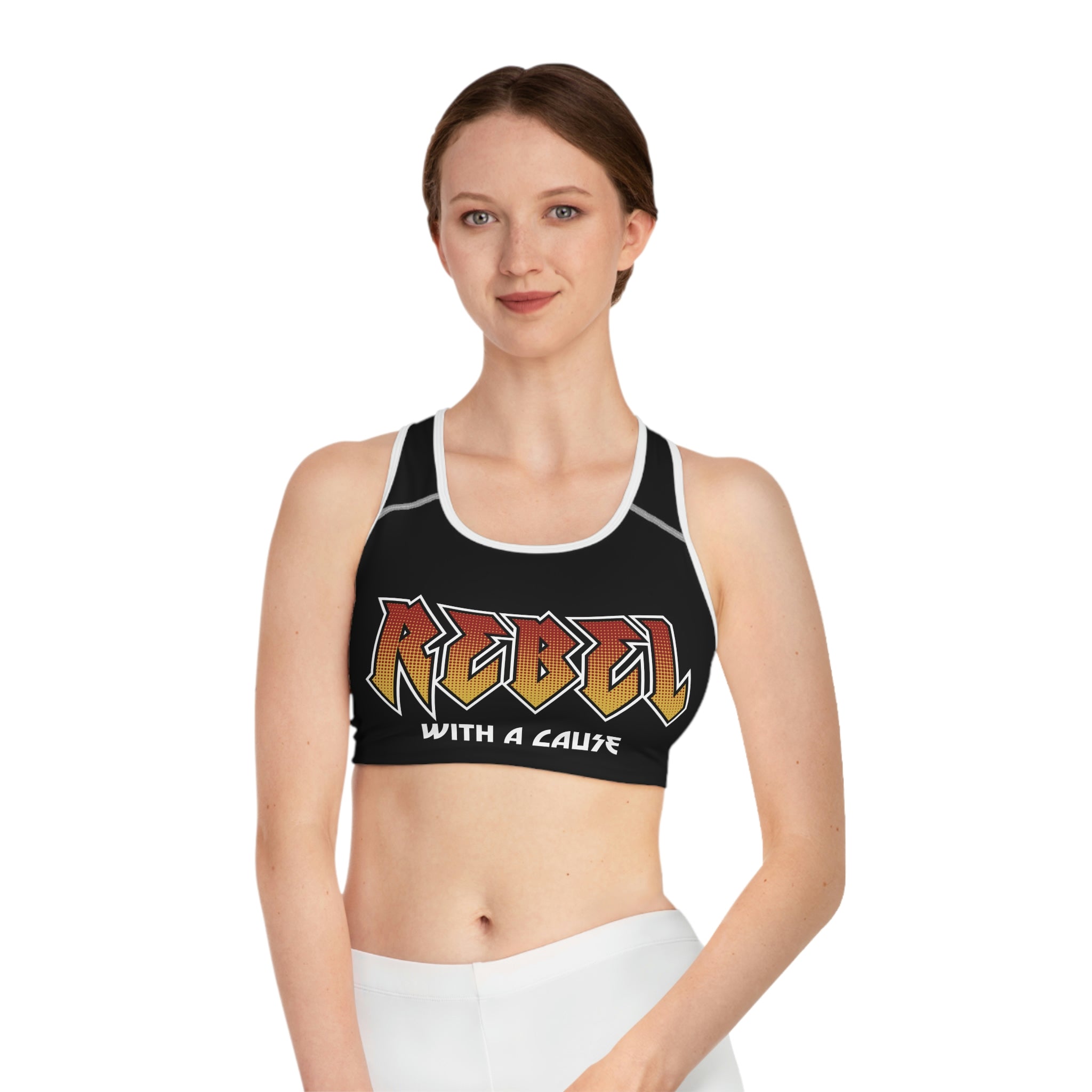 SHE REBEL - Rebel With A Cause Sports Bra