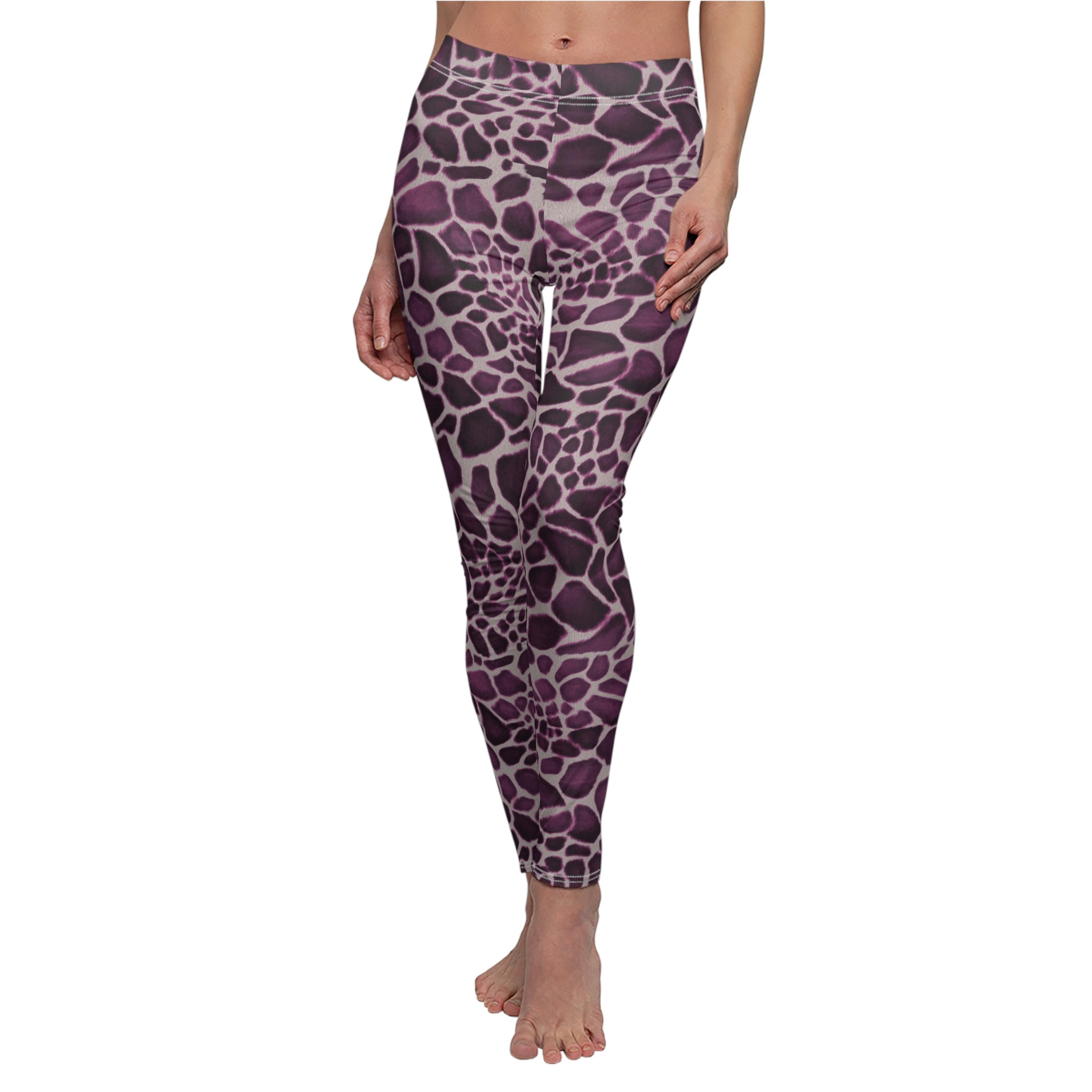 Giraffe Print Casual Leggings