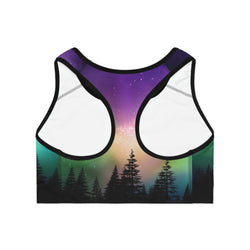 SHE REBEL - Aurora Borealis Sports Bra