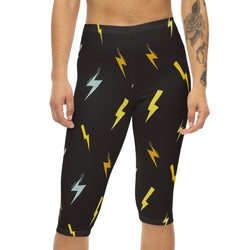 SHE REBEL - Stormy Night Capri Leggings