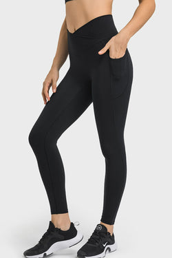 V-Waist Yoga Leggings with Pockets | Available in 5 Colors