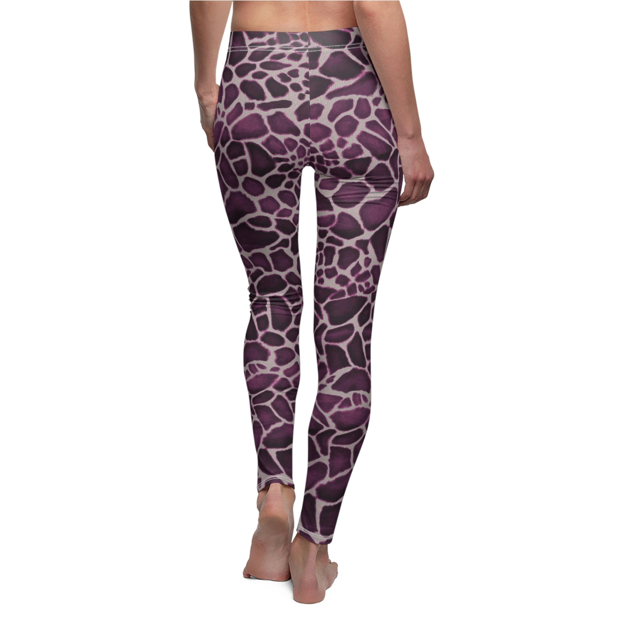 Giraffe Print Casual Leggings