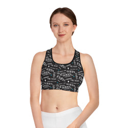 SHE REBEL - Graffiti Rebel Sports Bra