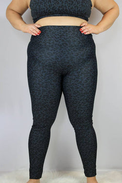 RARR DESIGNS - Carbon Animal Print Leggings/Tights - Plus Size - Only A Few Left!