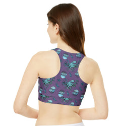 SHE REBEL - Deep Sea Creature Sports Bra