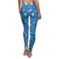 Orca Print Casual Leggings