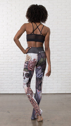 Halloween Sugar MASHUP Athleisure Leggings