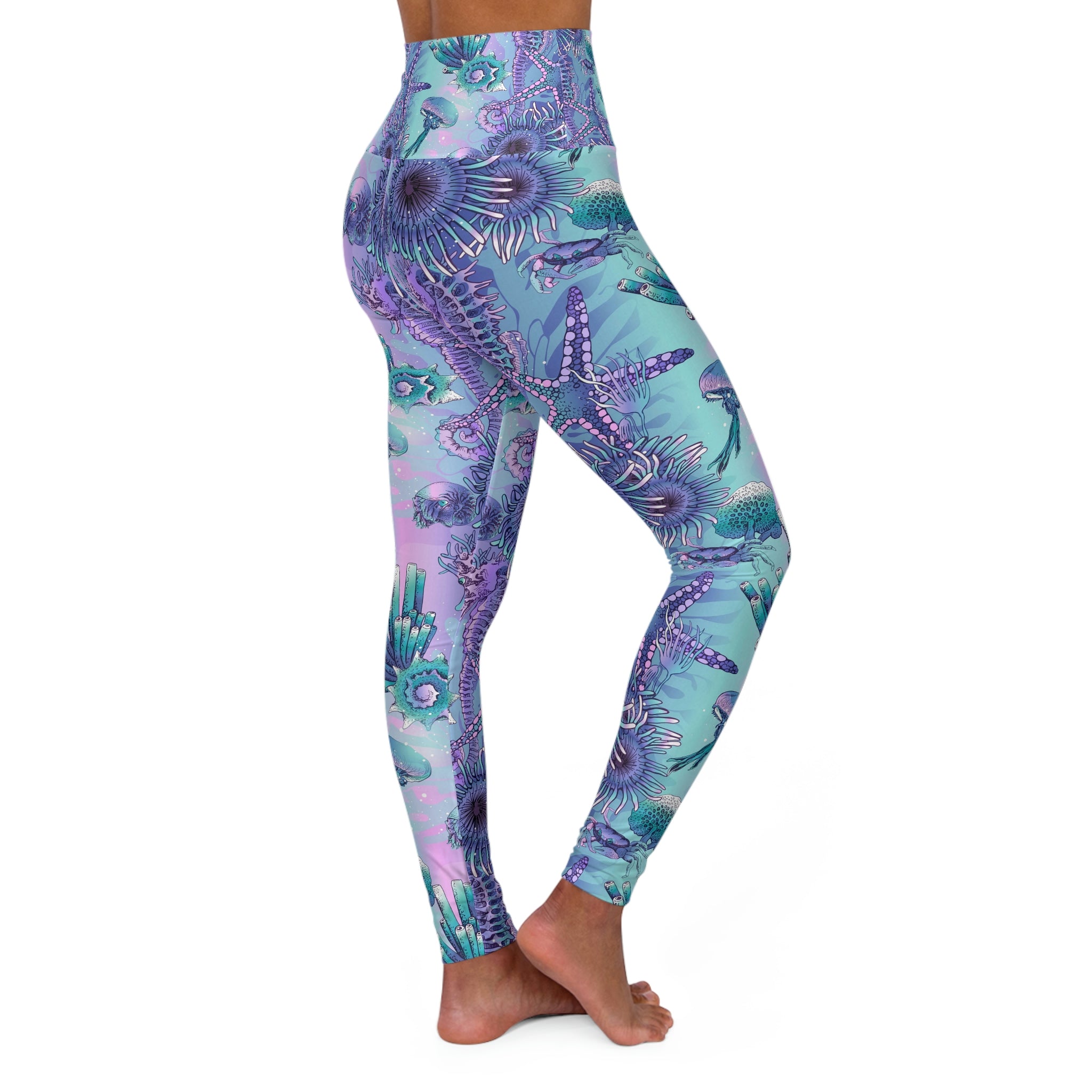 SHE REBEL - Underwater World Yoga Leggings