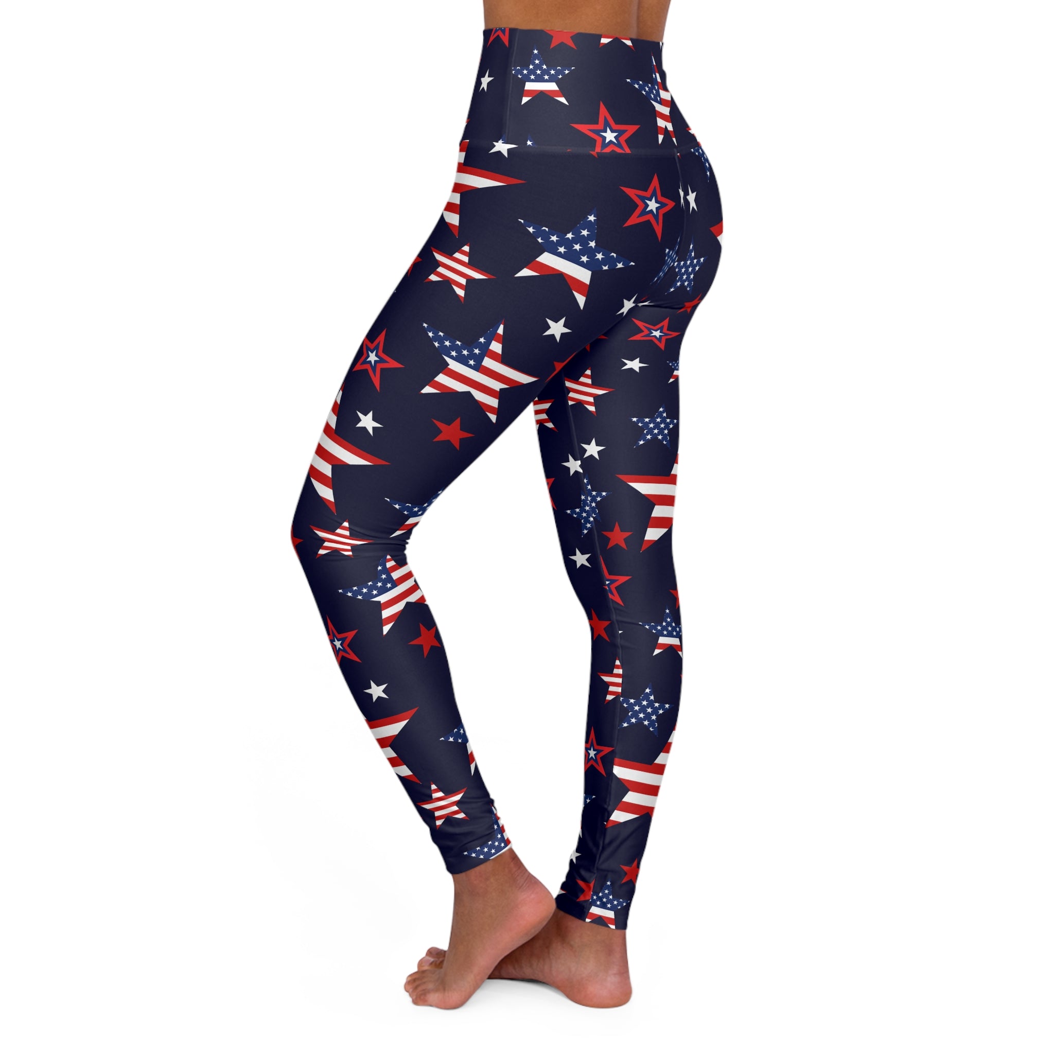 Stars & Stripes Yoga Leggings