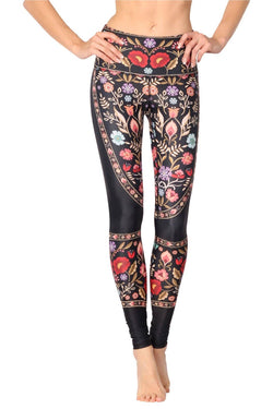 Rustica Printed Yoga Leggings | Size Inclusive