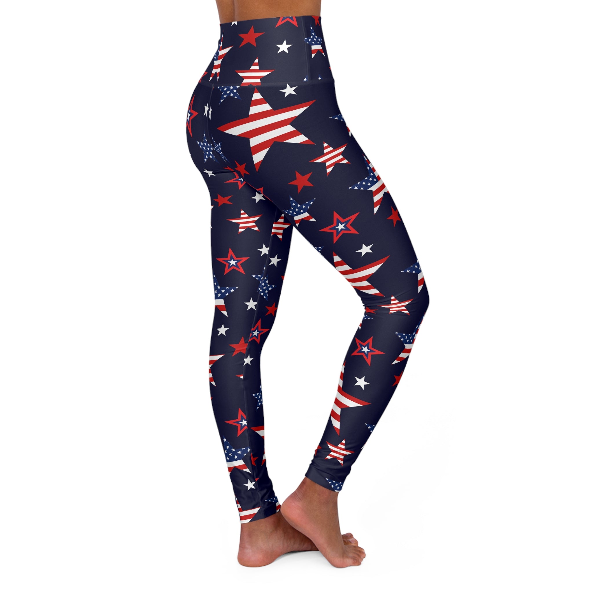 Stars & Stripes Yoga Leggings