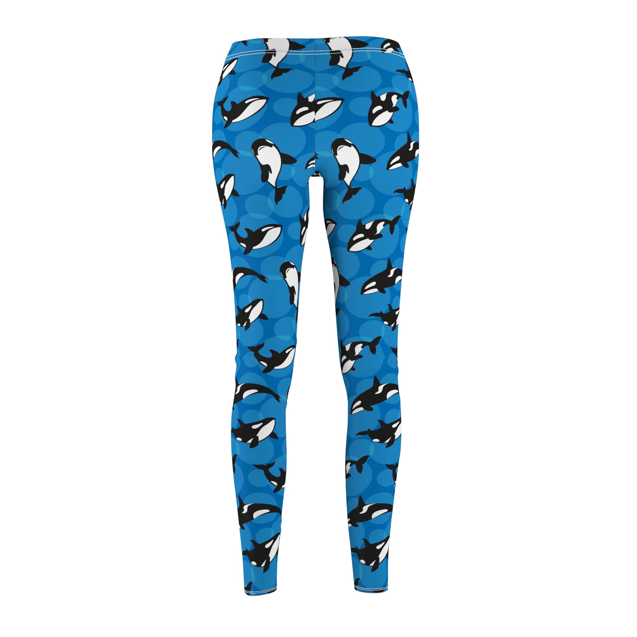 Orca Print Casual Leggings