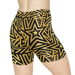 Gold Star Biker Shorts