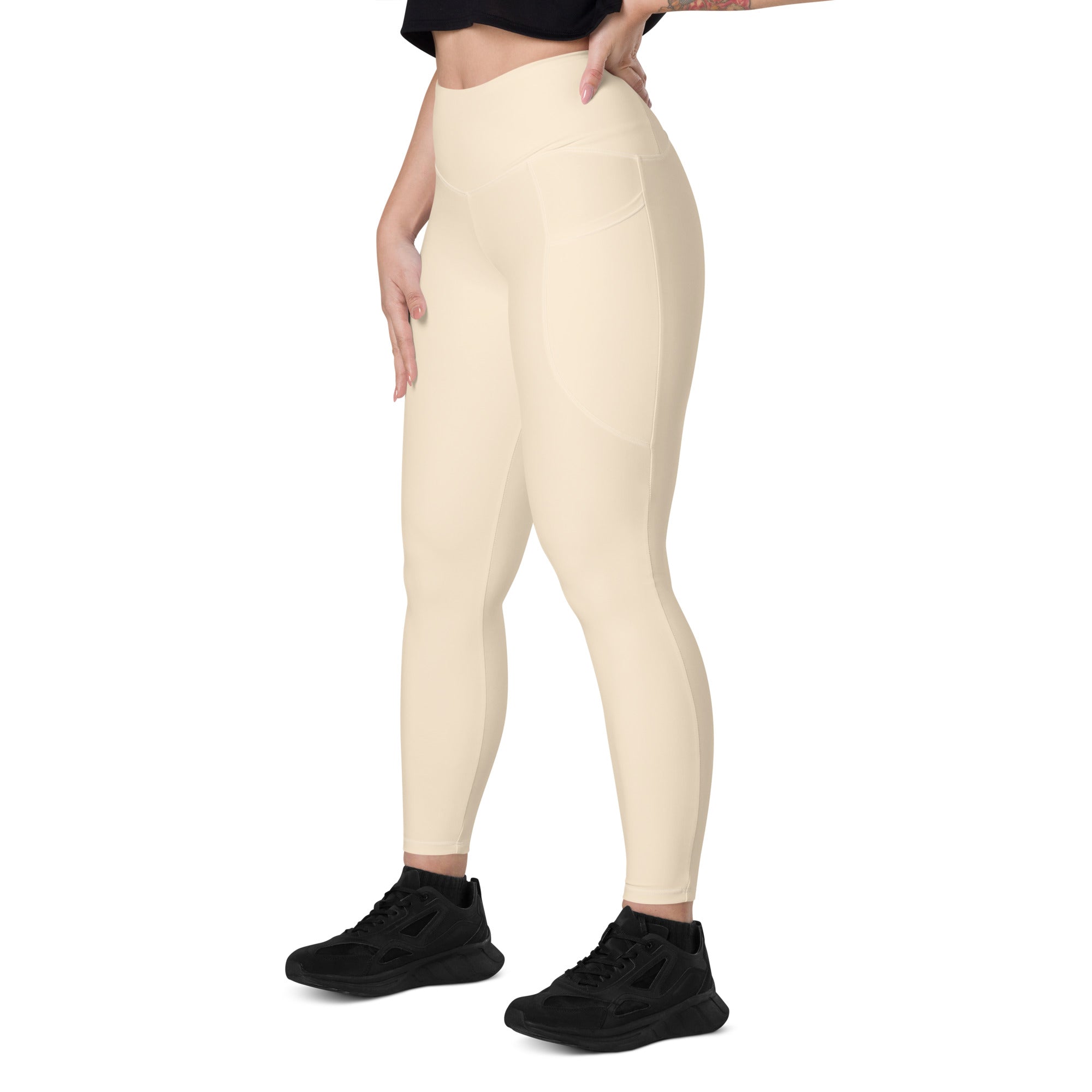 SHE REBEL - Papaya Whip Leggings with Pockets | All Sizes