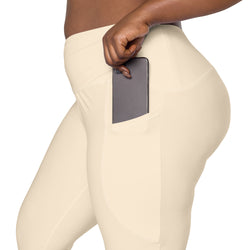 SHE REBEL - Papaya Whip Leggings with Pockets | All Sizes