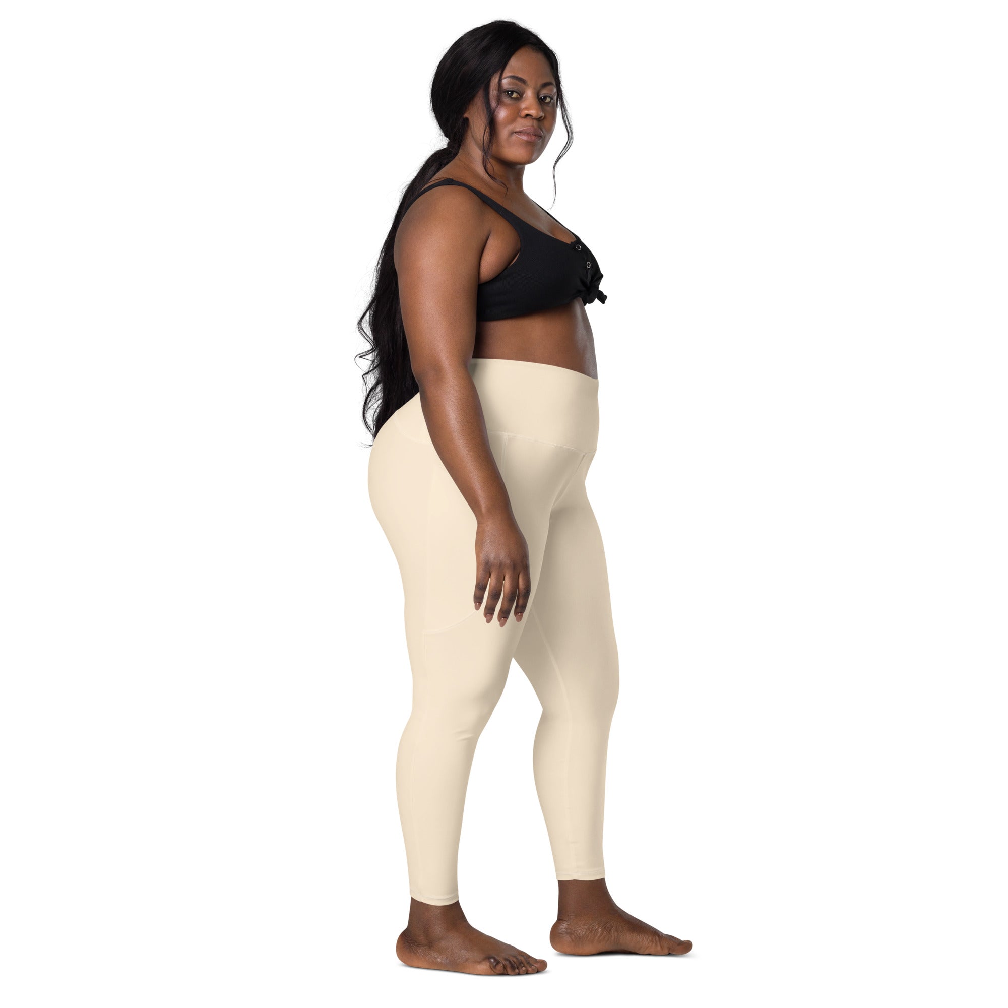 SHE REBEL - Papaya Whip Leggings with Pockets | All Sizes