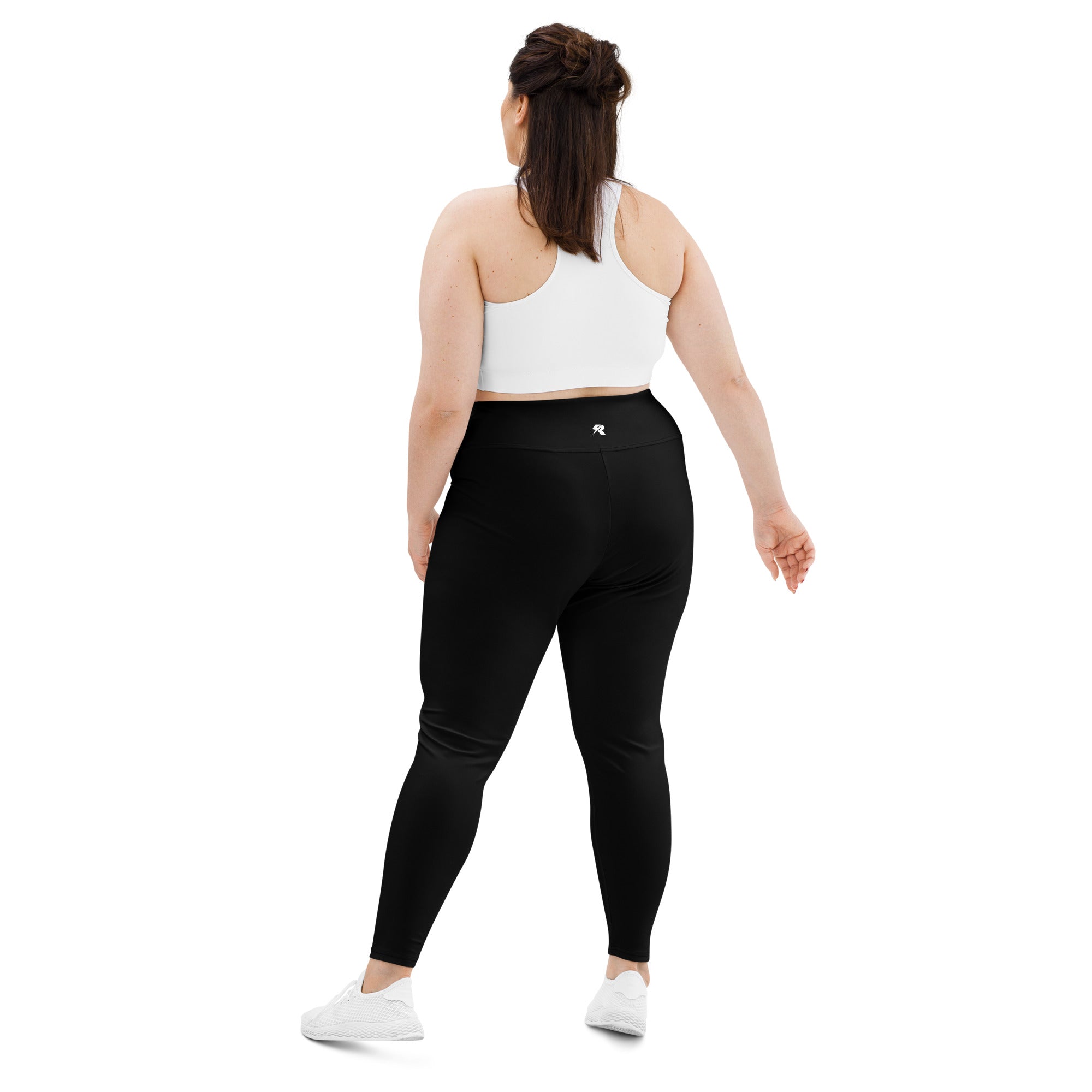 SHE REBEL - Midnight Black Leggings | Plus Size