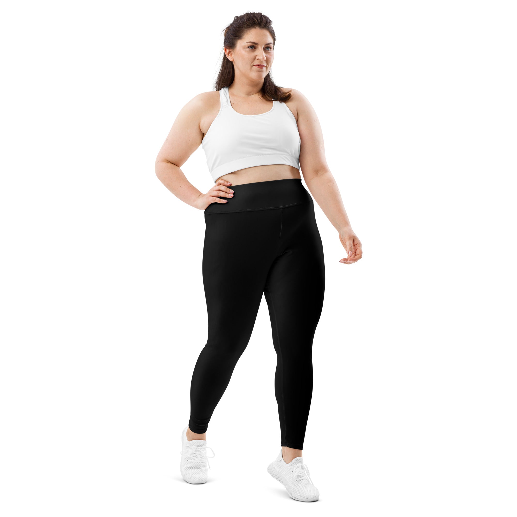 SHE REBEL - Midnight Black Leggings | Plus Size