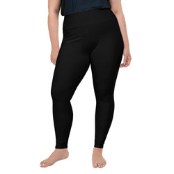 SHE REBEL - Midnight Black Leggings | Plus Size