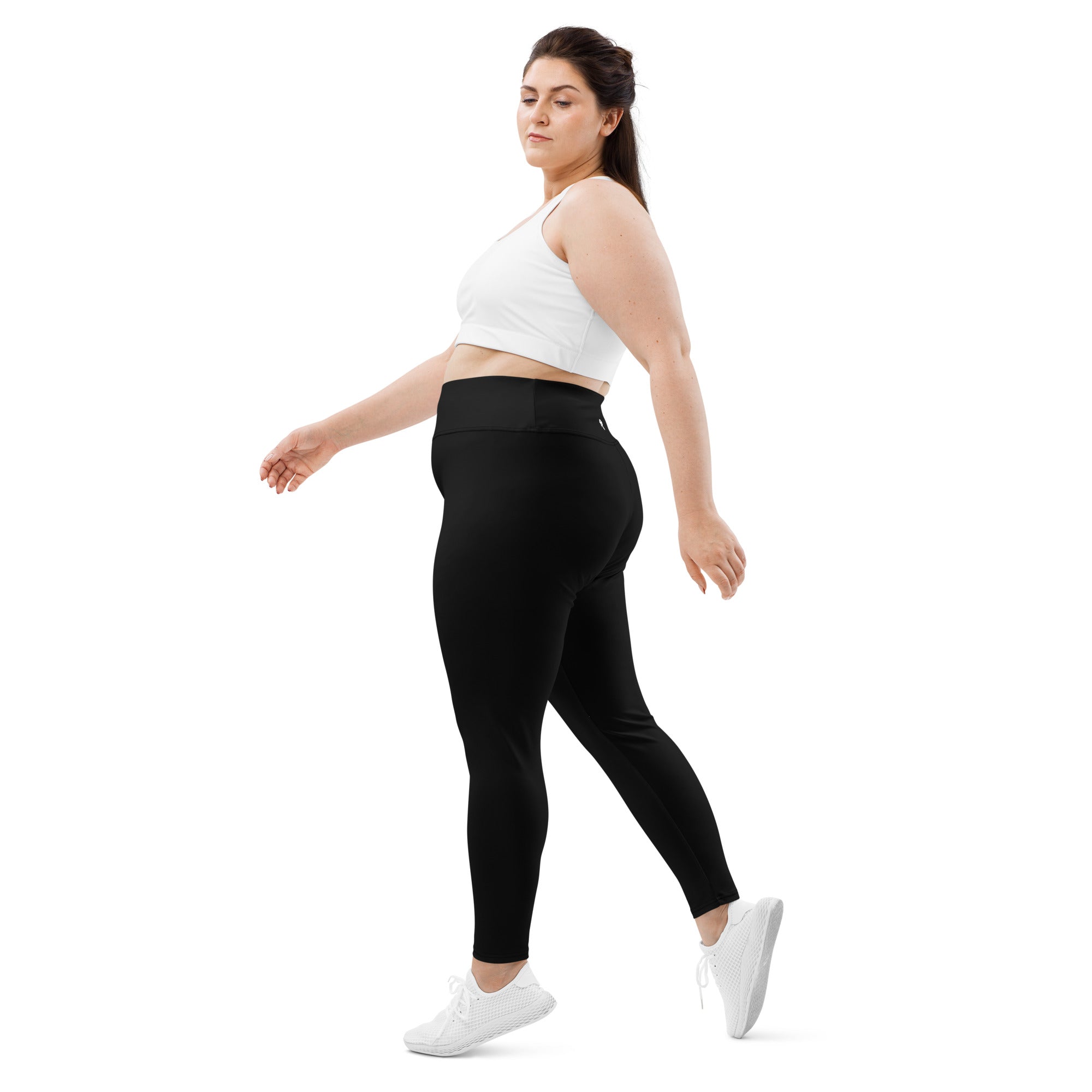 SHE REBEL - Midnight Black Leggings | Plus Size