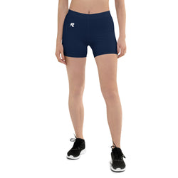 Navy Blue Logo Shorts