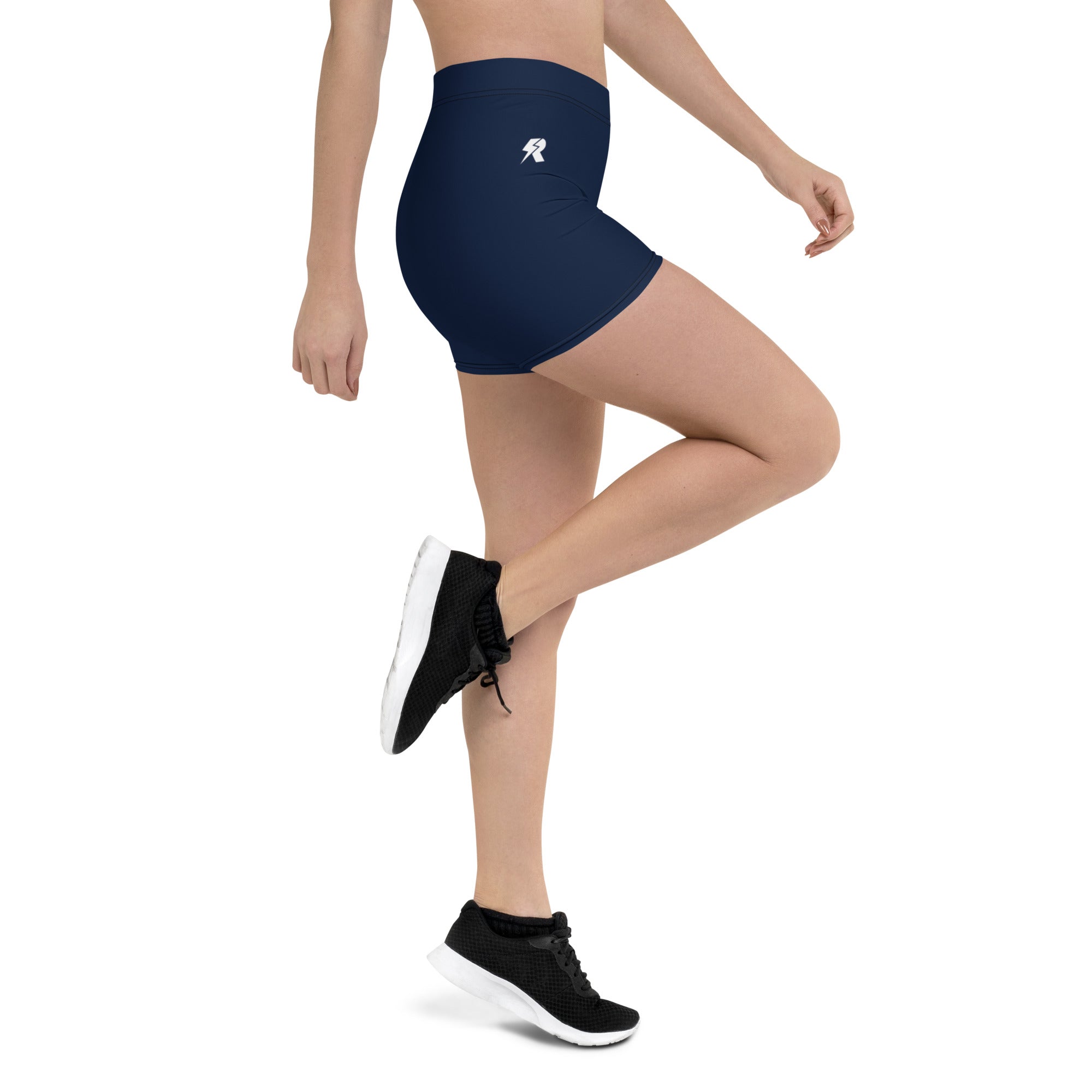 Navy Blue Logo Shorts