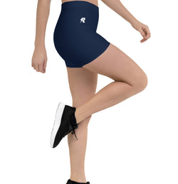 Navy Blue Logo Shorts