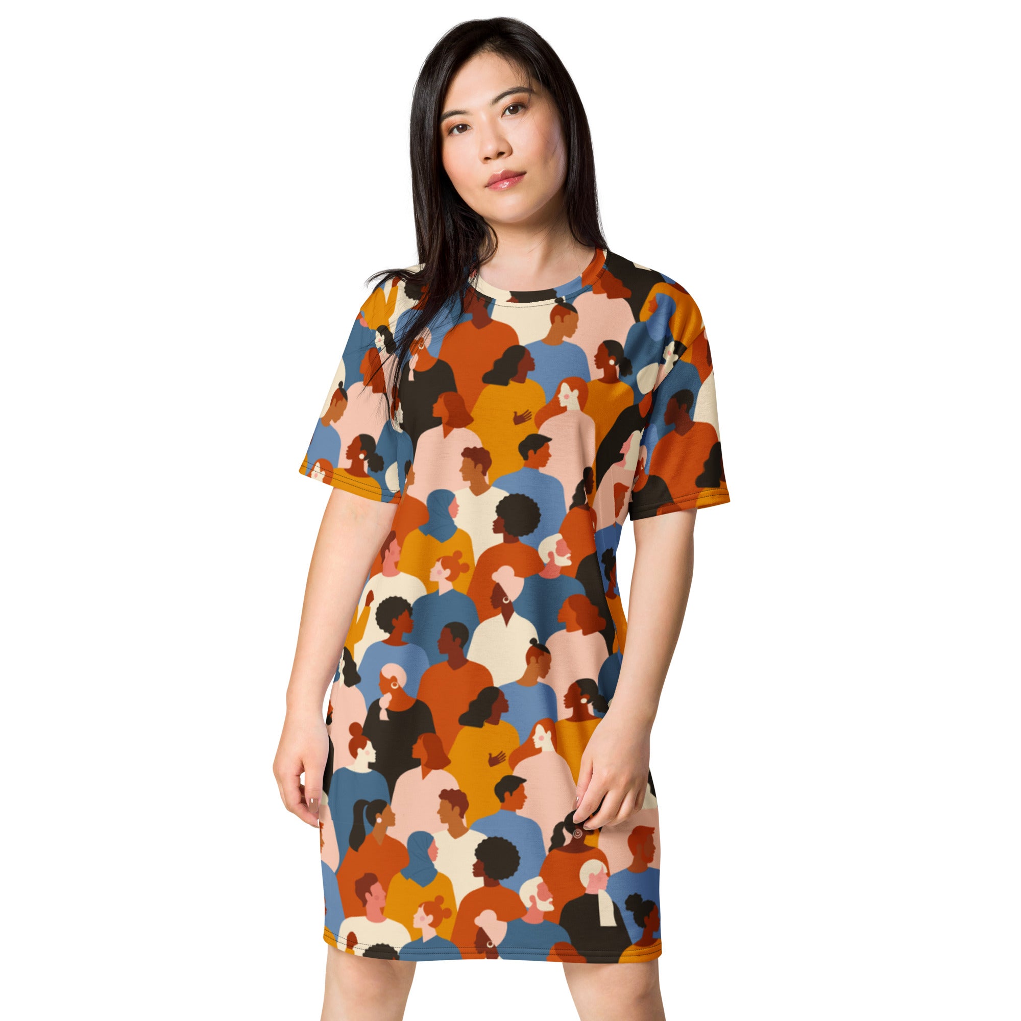 Diverse World T-Shirt Dress