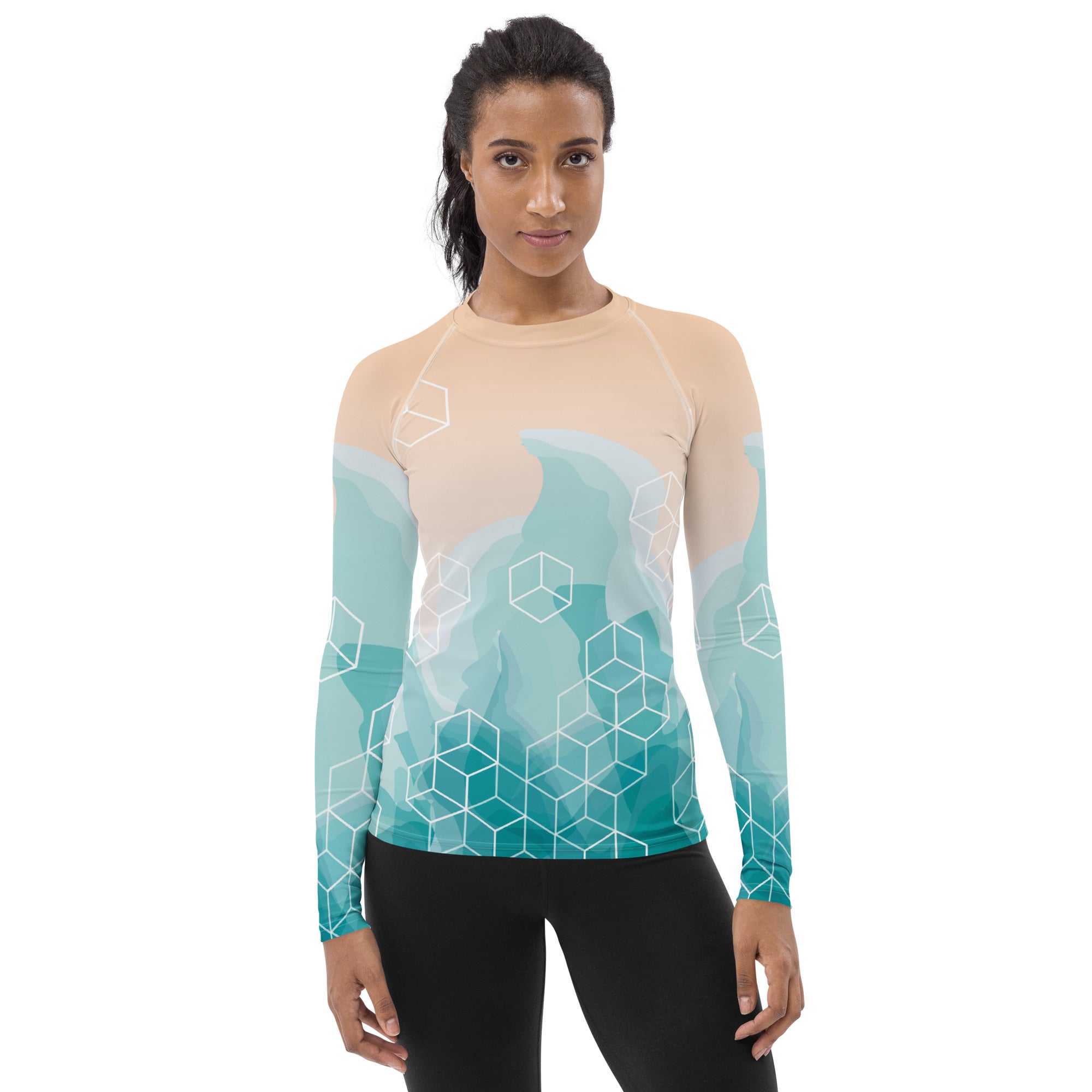 Sandy Beach Performance Rash Guard