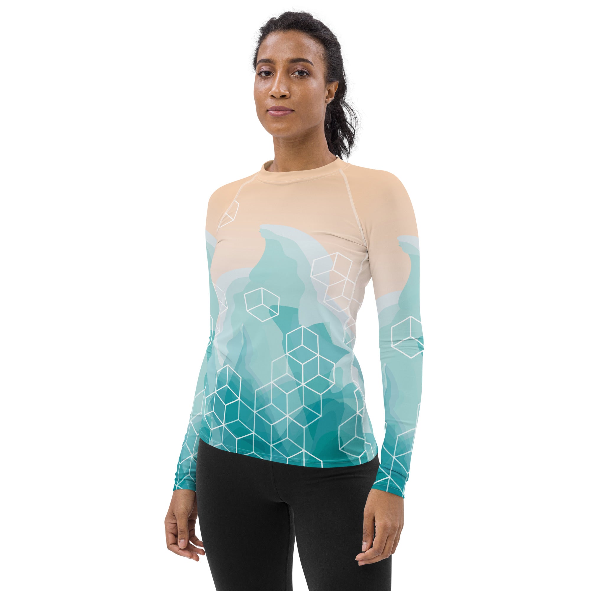 Sandy Beach Performance Rash Guard