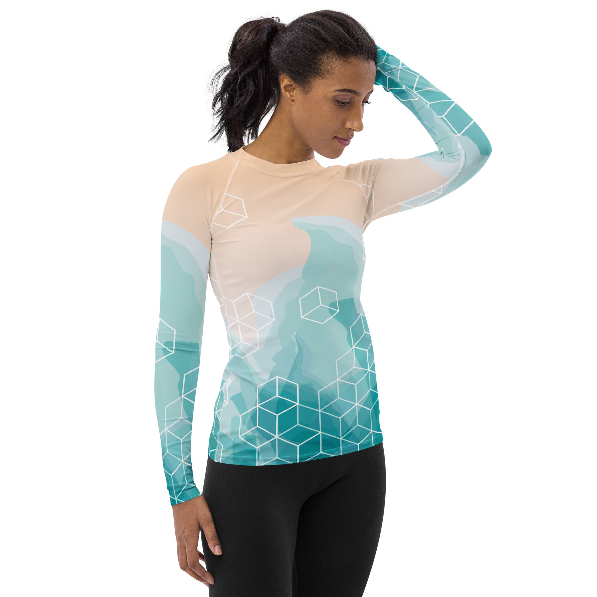 Sandy Beach Performance Rash Guard