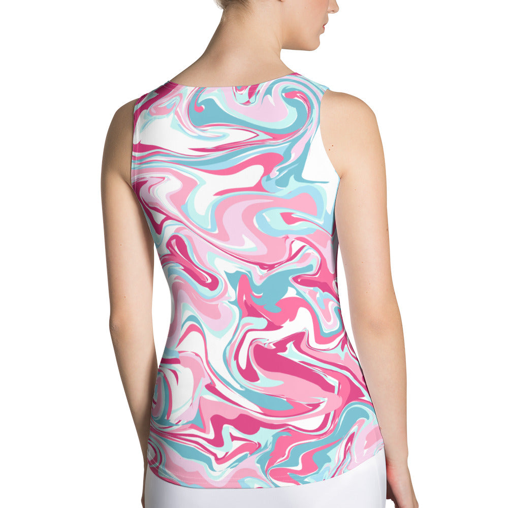 Pink Marble Tank