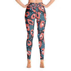 SHE REBEL - Leopard Kiss Yoga Leggings