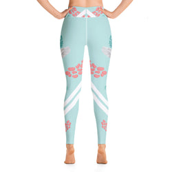 SHE REBEL - Swan Yoga Leggings