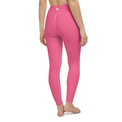 SHE REBEL - Brink Pink Yoga Leggings