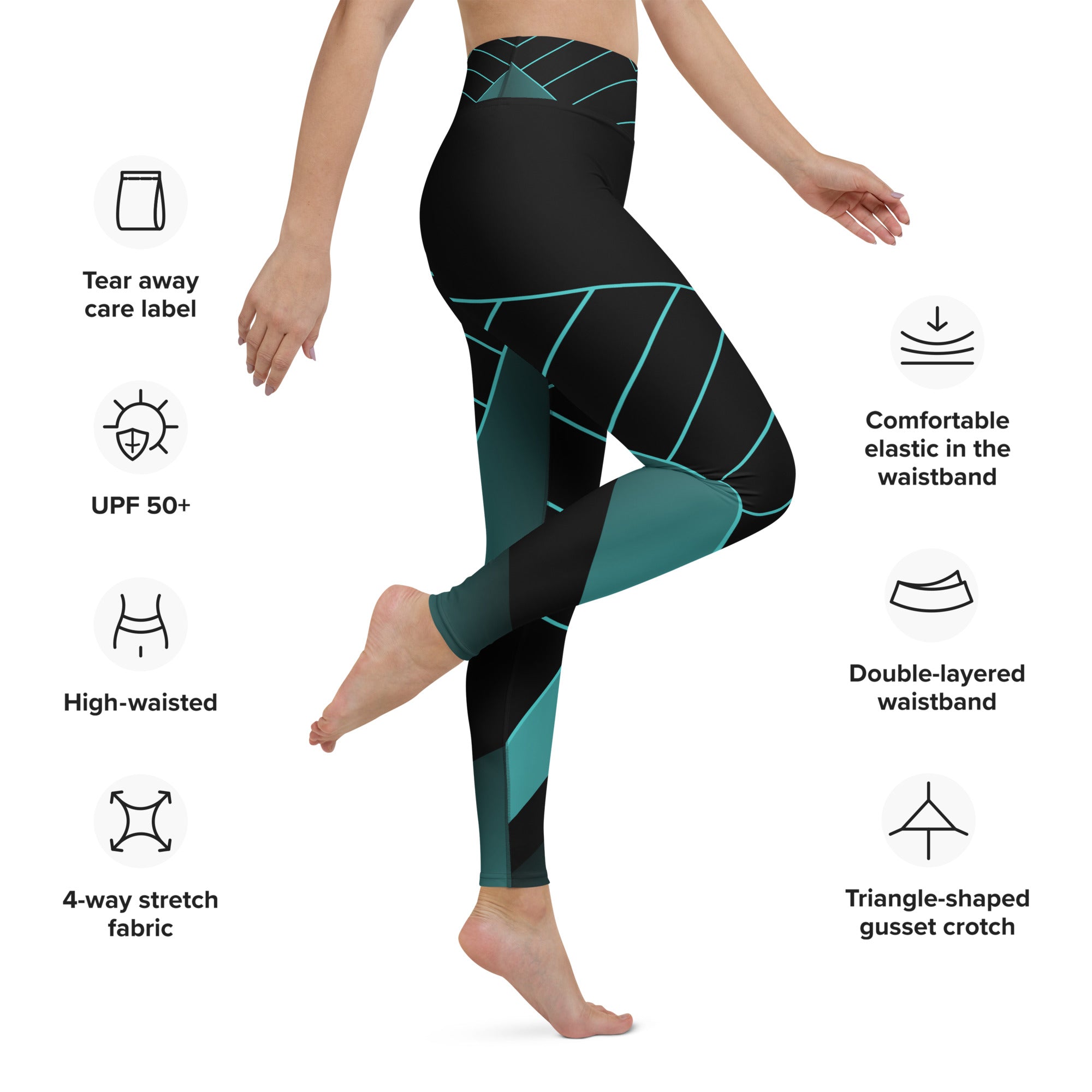 SHE REBEL - Space Age Yoga Leggings