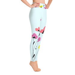 SHE REBEL - Flower Power Yoga Leggings