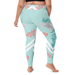 SHE REBEL - Swan Yoga Leggings