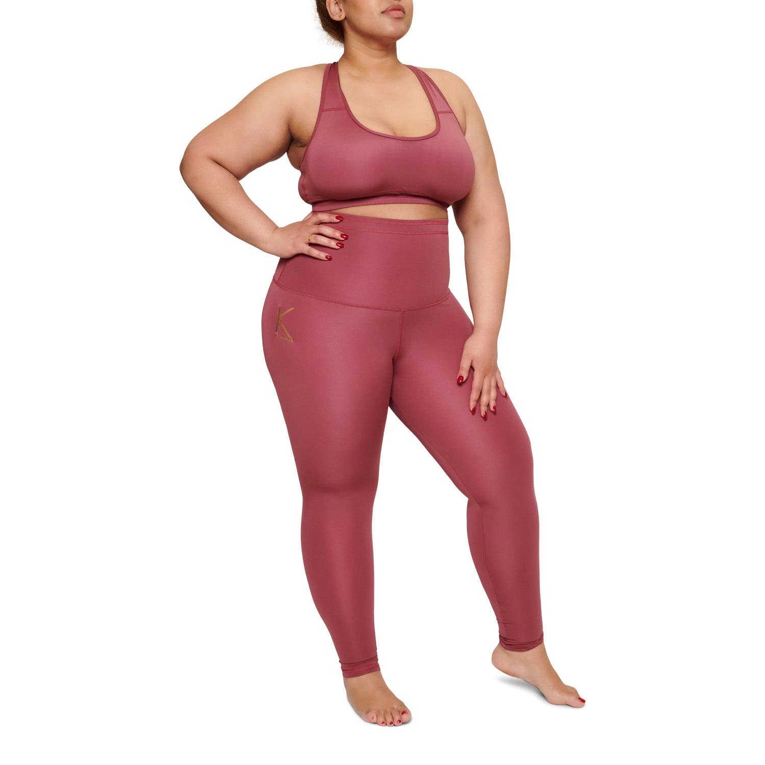 KANESSA - Bubblegum Pink Leggings - Size Inclusive - Only A Few Left!