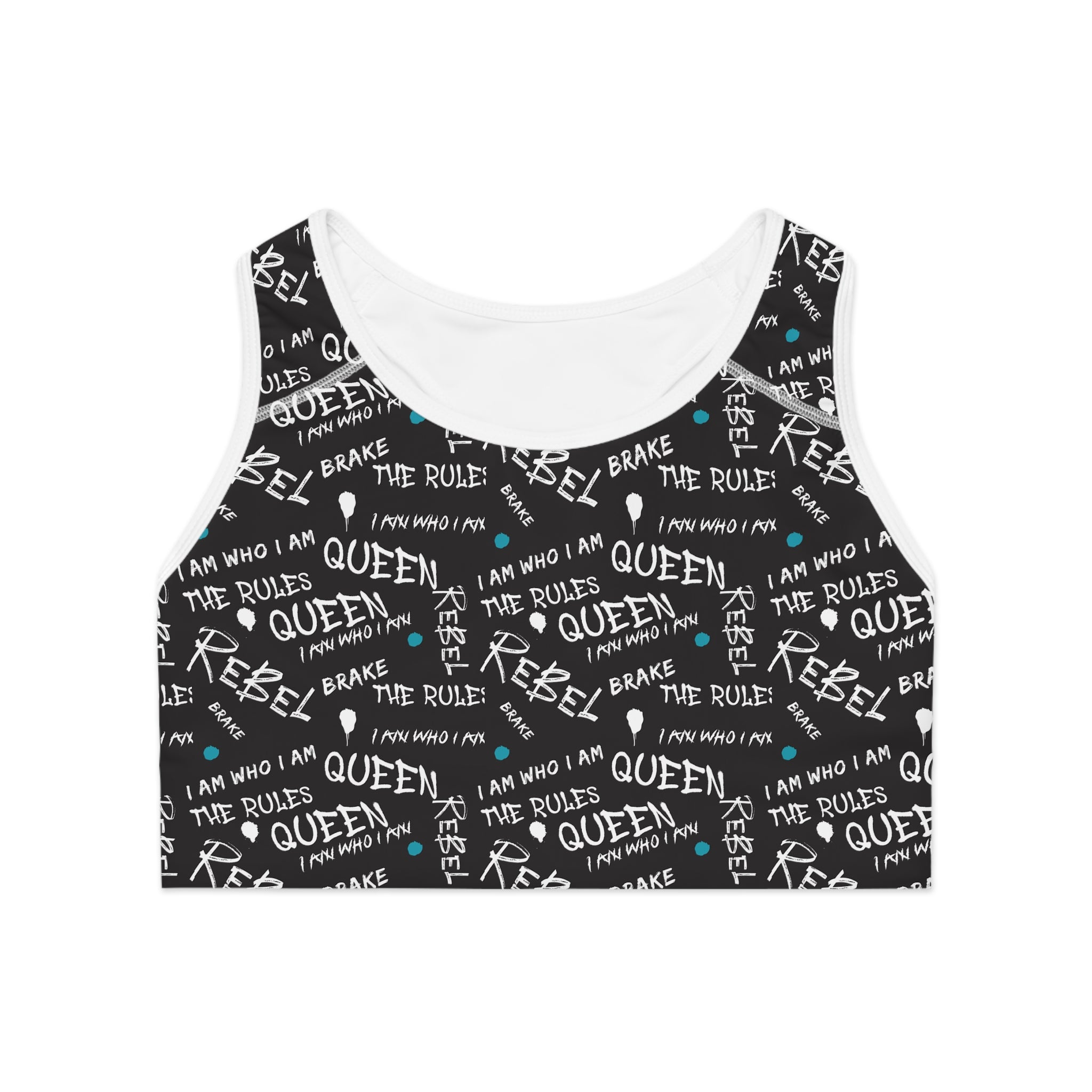 SHE REBEL - Graffiti Rebel Sports Bra